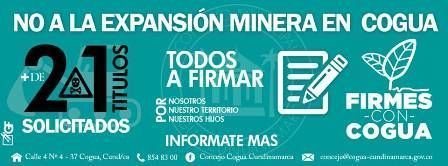 ¡Firmes con Cogua!